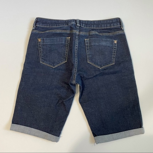 Moto Denim Bermuda Shorts - Picture 4 of 5